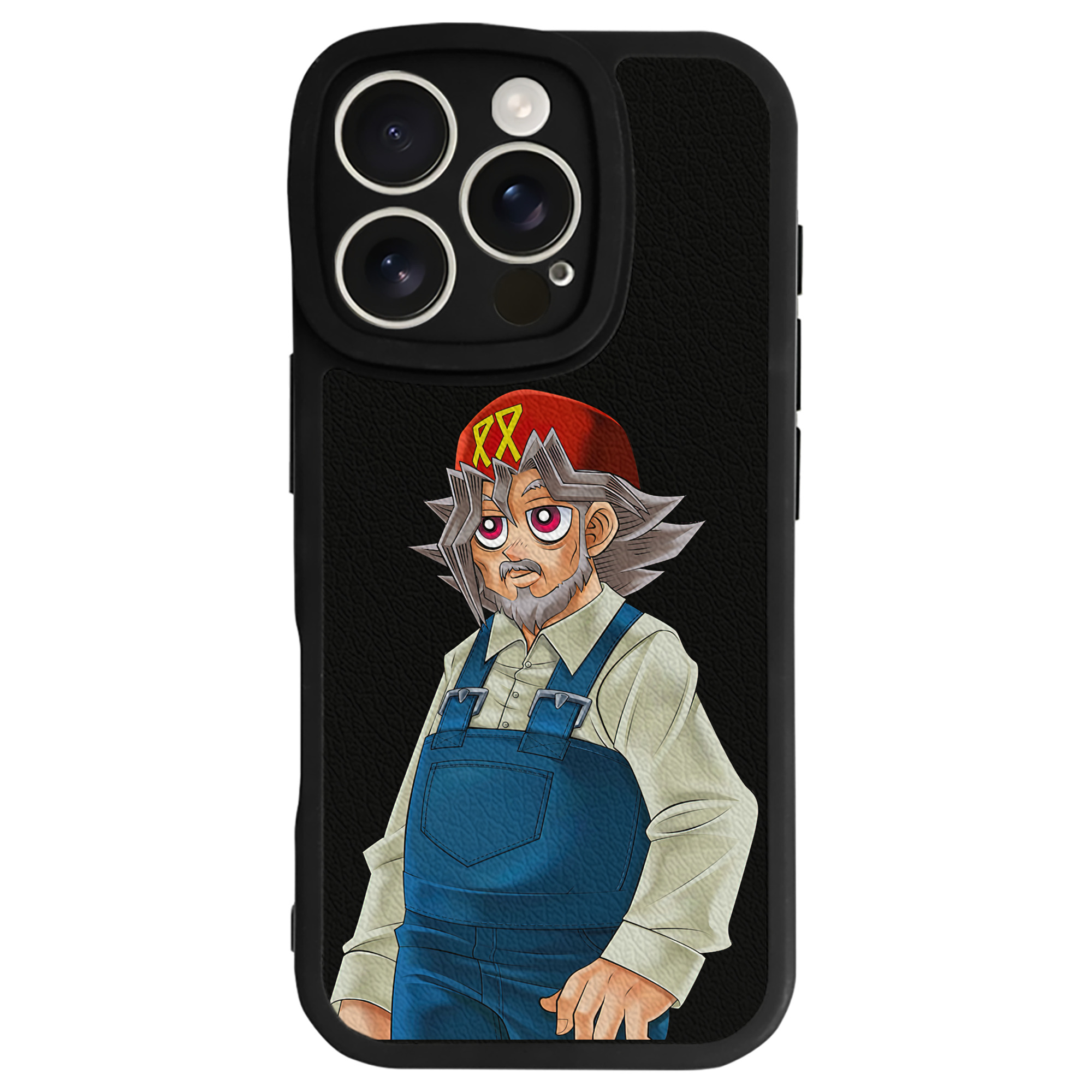 遊☆戯☆王 Yu-Gi-Oh! 【iPhone 16シリーズ対応】シリコンスマホケース（レザー調） 材質：シリコン